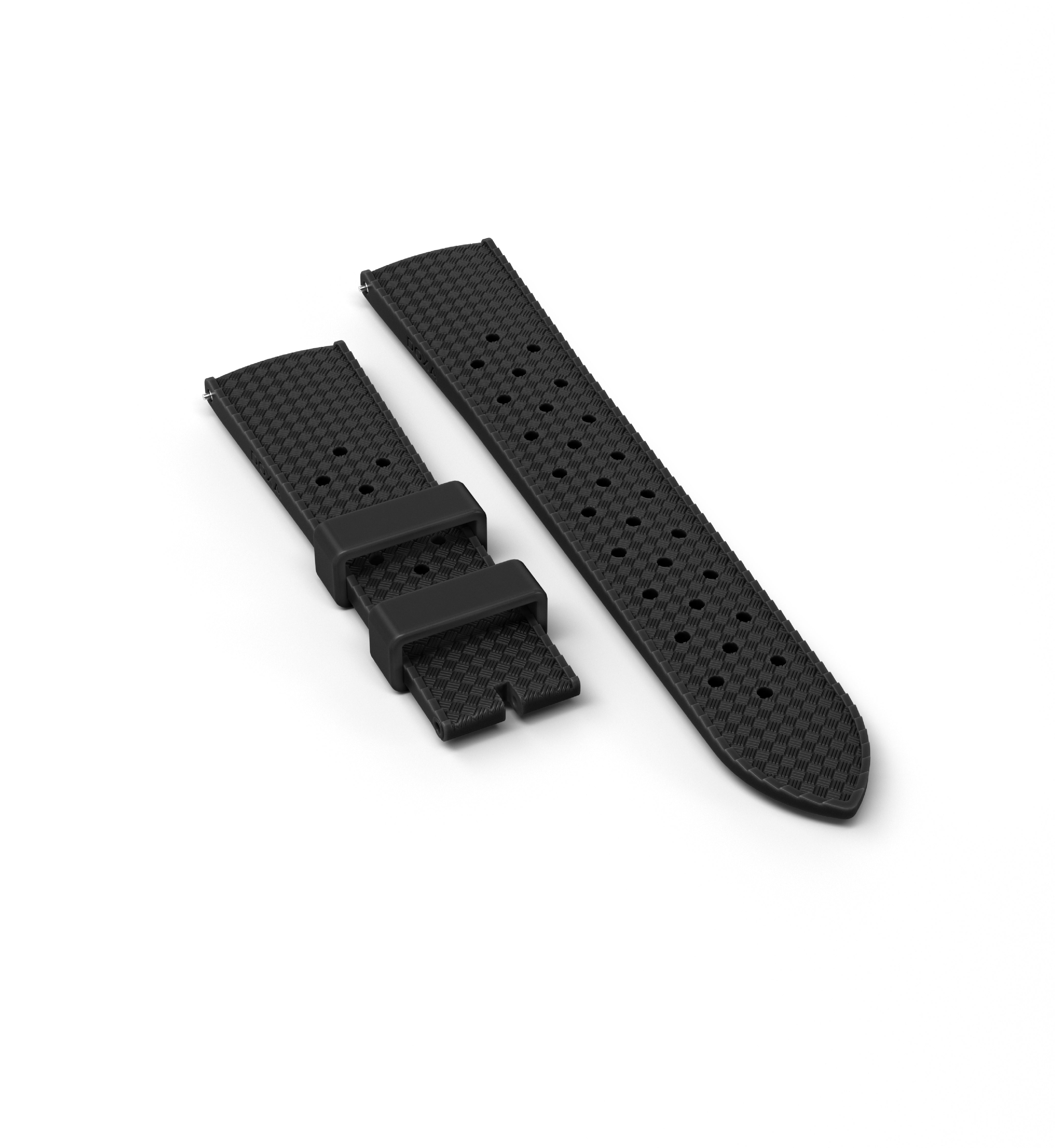 Rubber Dive Flex strap, Black