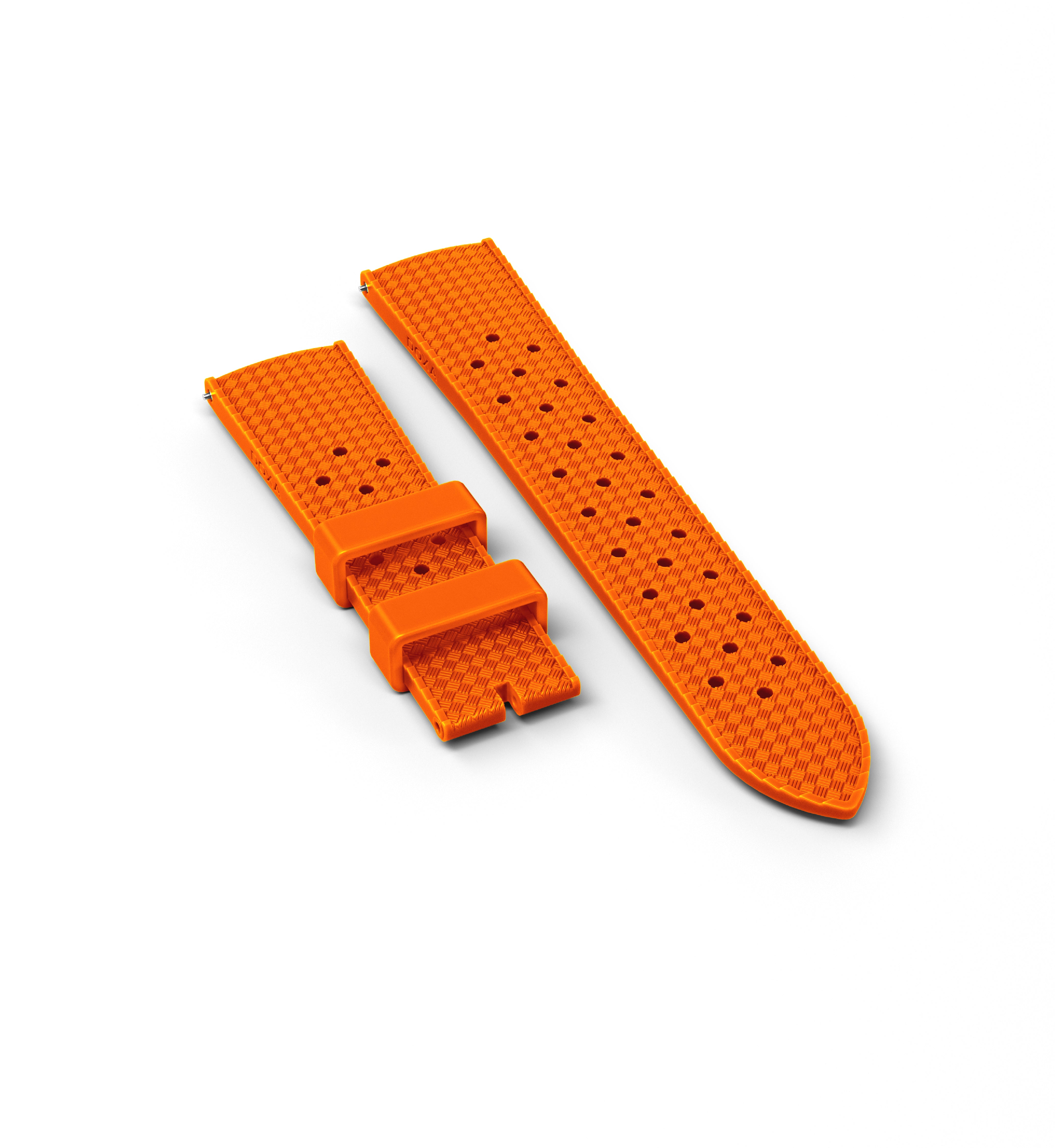 Rubber Dive Flex strap, Orange